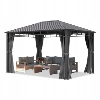 Záhradný stan, pavilon - Toolport pavilón 4 steny 4 x 3 x 2,78 m